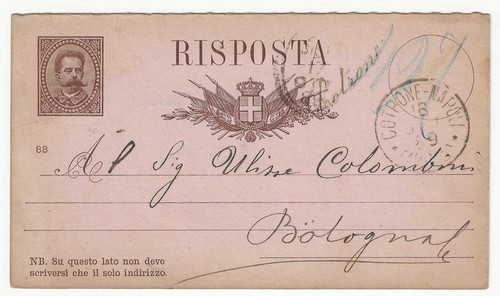 Regno italia cartolina - regno, d'italia