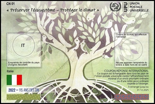 Coupon réponse international