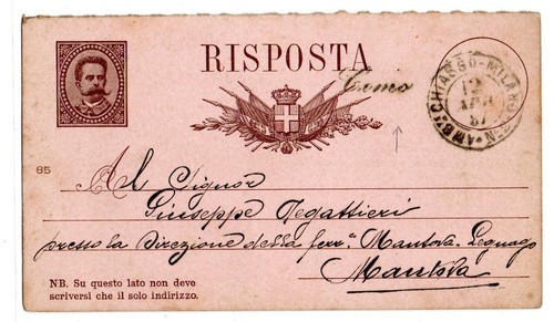 Regno 1887 risposta - c.p.,