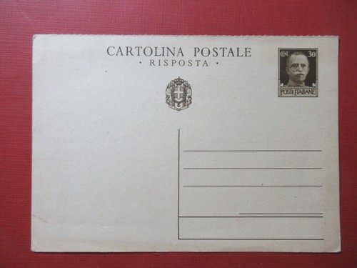 Regno italia 1933 - 1933, cartolina