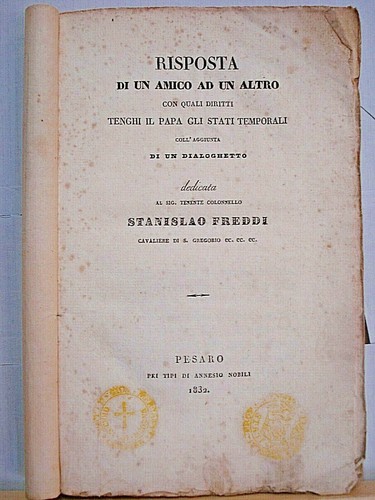 Risposta amico ad un - ad,