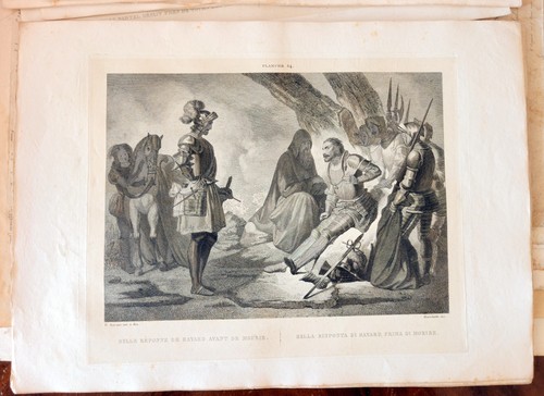 Stampa antica 1840 - stampa,